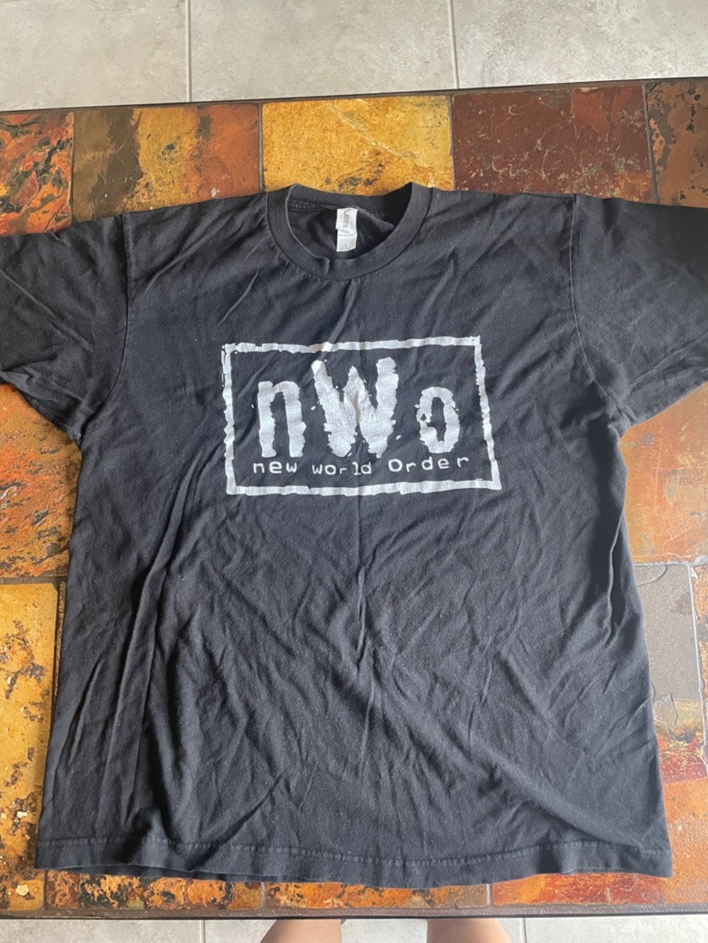nWo New World Order Black Graphic Tee (389)